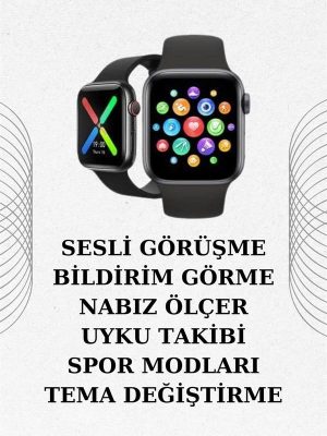 İkili Set Dev Kampanya Ucuz Kulaklık Ucuz Akıllı Saat Gürültü Önleyici Uzun Pil Ömrü