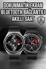 Akıllı Saat Dokunmatik Ekran Sesli Görüşme ve Bildirim Görme Sağlık Takibi - Görsel 2