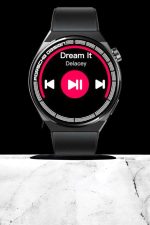 Akıllı Saat Dokunmatik Ekran Sesli Görüşme ve Bildirim Görme Sağlık Takibi - Görsel 3