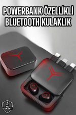 Bluetooth Kulaklık Powerbank Özelliği Yüksek Ses Kaliteli TWS Kulaklık - Görsel 2