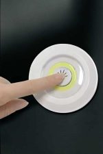 Spot Lamba Led Işık 3'lü Uzaktan Kumandalı Pilli Yapışkanlı Kablosuz - Görsel 5