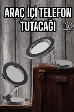Yeni Nesil Araç İçi Mıknatıslı Telefon Tutacağı Tüm Telefonlara Uyumlu - Görsel 2