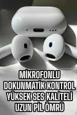 Kablosuz Bluetooth Kulaklık TWS ANC Özelliği Yüksek Ses Kaliteli - Görsel 3