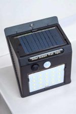 Solar Lamba Giriş, Bahçe Yol Avlu Hareket Sensörlü Led Parlak Gece Su Geçirmez - Görsel 5