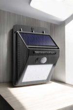 Solar Lamba Giriş, Bahçe Yol Avlu Hareket Sensörlü Led Parlak Gece Su Geçirmez - Görsel 4