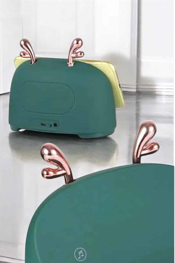 Compressed by jpeg-recompress Yeni Nesil Akıllı Hoparlör Telefon Tutacağı Uzun Pil Ömrü Yüksek Ses Kaliteli - Görsel 4