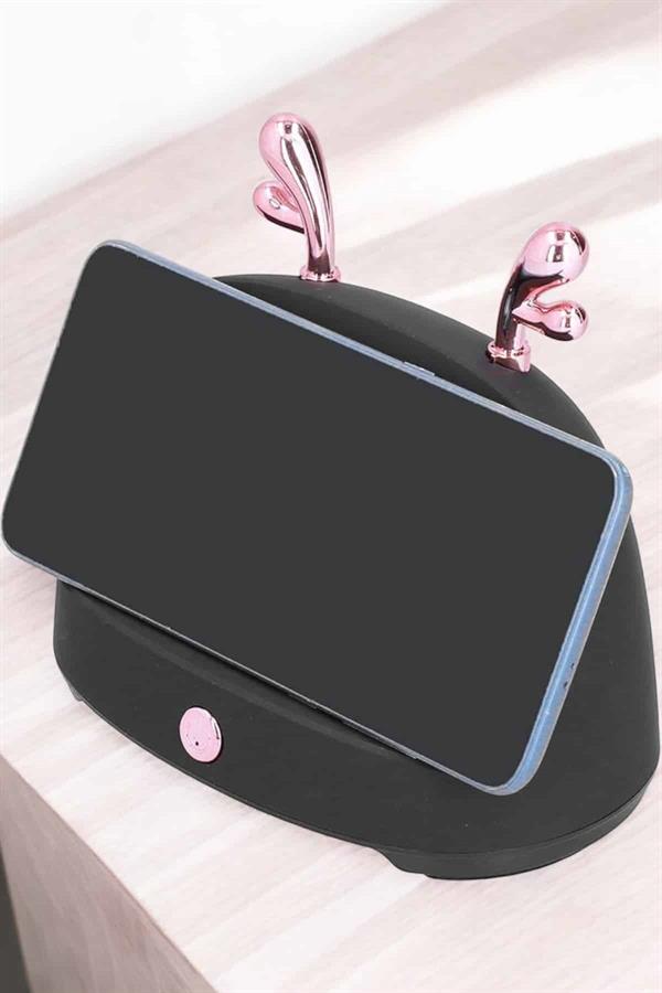 Compressed by jpeg-recompress Yeni Nesil Akıllı Hoparlör Telefon Tutacağı Uzun Pil Ömrü Yüksek Ses Kaliteli - Görsel 5