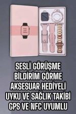 Akıllı Saat Bluetooth Bağlantılı Aksesuar Hediyeli GPS Takibi - Görsel 4