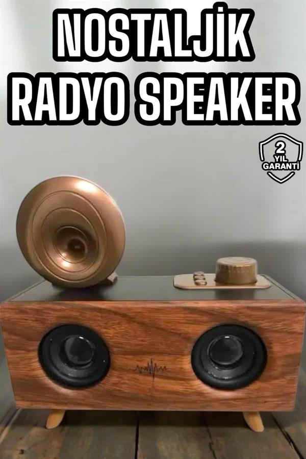 Compressed by jpeg-recompress Bluetooth Hoparlör Ahşap Klasik Retro Gramofon Bluetooth Müzik Kutusu - Görsel 2