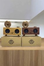 Çalar Radyo Müzik Kutusu Nostaljik Hoparlör Speaker - Görsel 3