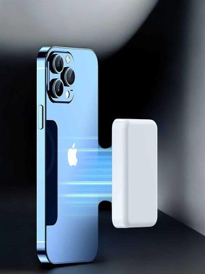 5000 Mah İOS Uyumlu Magsafe Kablosuz Şarj Hızlı Şarj Desteği