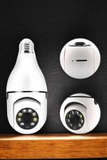 Güvenlik Kamerası Wifi Kamera Duylu Ev Kamerası Wifi Bağlantılı Dönebilen - Görsel 4