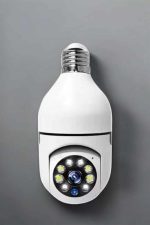 Ampul Görünümlü Güvenlik Kamerası Duylu Wifi Kamerası Dönebilen - Görsel 3