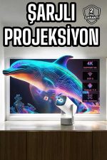 Taşınabilir Sinema Oyun Projektörü Akıllı Projeksiyon Android 11 - Görsel 2