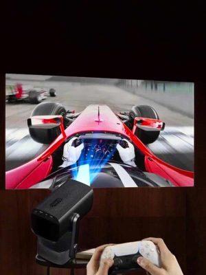 Taşınabilir Sinema Oyun Projektörü Akıllı Projeksiyon Android 11