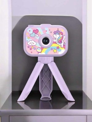 Ayaklı Mini Fotoğraf Makinesi Çocuk Için Eğitici Video Kamera