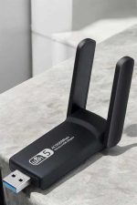 Wifi Adaptör Çift Bantlı Kablosuz Wifi Adaptörü - Görsel 5