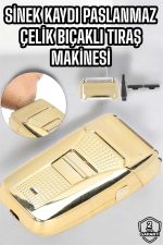 Tıraş Makinesi Sinek Kaydı Saç Sakal ve Vücut Tıraşına Uygun - Görsel 2