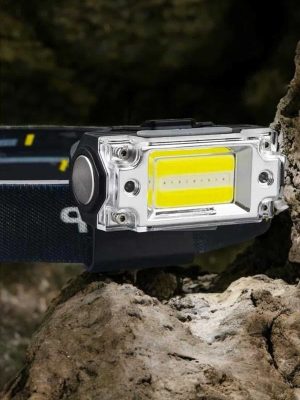 Şarjlı Kafa Feneri Suya Dayanıklı Ayarlanabilir Kamp Feneri