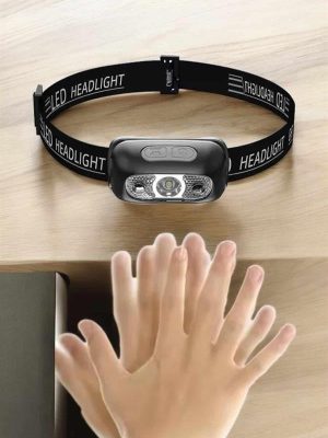 Kafa Lambası Kamp Lambası Led Işık Şarjlı Ayarlanabilir