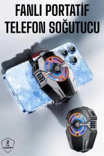 Telefon Soğutucu Fanlı Güçlü Motor Radyotör Soğutucu - Görsel 2