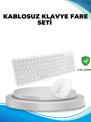 Q Klavye Klavye ve Mouse Seti USB Girişli Kablosuz