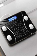 Akıllı Tartı Dijital Baskül Yağ Su Kas Vücut Kitle Kilo Ölçer Tartı - Görsel 4