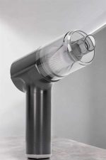 Araç İçi Süpürge Filtreli Şarjlı Süpürge Vakumlu Yıkanabilir - Görsel 5