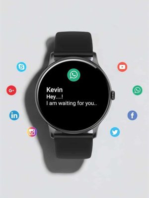 Akıllı Saat Çok Fonksiyonlu Sesli Görüşme NFC Uyumlu Amoled Ekran