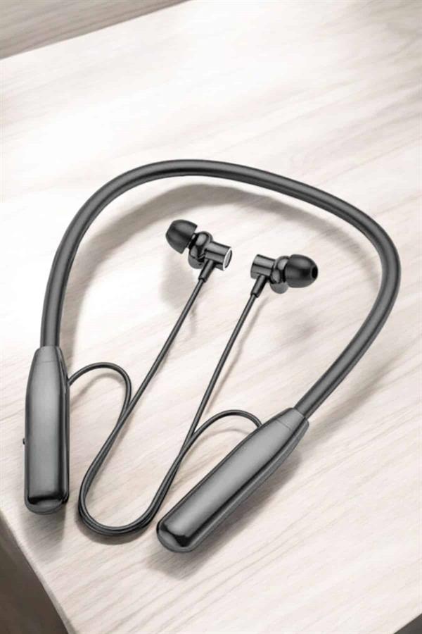 Compressed by jpeg-recompress Boyun Askılı Bluetooth Kulaklık Uzun Şarj Süreli Dijital Göstergeli Kablolu - Görsel 3