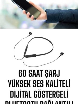 Mikrofonlu Kablolu Bluetooth Kulaklık Yeni Nesil Yüksek Ses Kaliteli