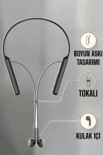 Mikrofonlu Kablolu Bluetooth Kulaklık Yeni Nesil Yüksek Ses Kaliteli - Görsel 4