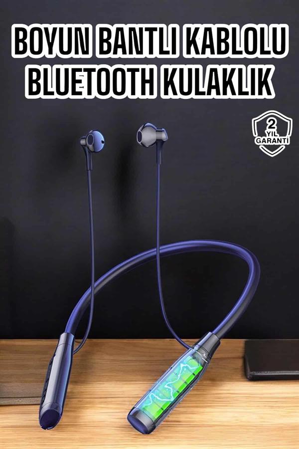 Compressed by jpeg-recompress Yeni Nesil Bluetooth Kulaklık Kablolu Kulak İçi Dijital Göstergeli - Görsel 2