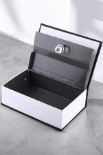 Büyük Boy Anahtarlı Kitap Görünümlü Gizli Kasa Çelik Kasa Altın Kasası - Görsel 3