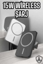 İOS Uyumlu Manyetik Tasarım Magsafe İphone 12/13/14/15 Uyumlu Powerbank - Görsel 2