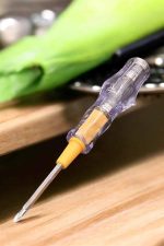 Test Cihazı Kontrol Kalemi Çift Başlıklı Şeffaf Elektrik Testi - Görsel 4