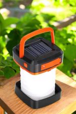 Led Lamba Kamp Lambası Hafif Taşınabilir Şarj Süreli Akordeon El Fenerli - Görsel 5