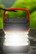 Led Lamba Kamp Lambası Hafif Taşınabilir Şarj Süreli Akordeon El Fenerli