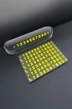 Numaralık Araç İçi Araba Araç Park Numaratör Telefon Numarası Yazma - Görsel 5