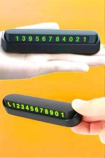 Numaralık Araç İçi Araba Araç Park Numaratör Telefon Numarası Yazma - Görsel 3