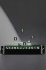 Araç İçi Numaratör Numaralık Torpido Üstü Açılır Kapanır Telefon Numarası Bırakma - Görsel 3