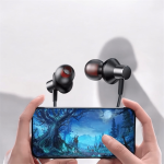 Boyun Bantlı Kablolu Kulaklık ANC Özelliği Uzun Şarj Süreli Sporcu Kulaklığı - Görsel 4