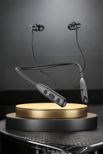 Kablolu Bluetooth Kulaklık Boyun Bantlı ANC Özelliği Yüksek Ses Kaliteli - Görsel 2