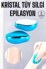 Epilasyon Aleti Bacaklar Kollar İçin Yıkanabilir Kristal Epilatör Tüy Silgi - Görsel 2