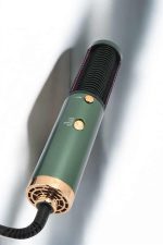 Üflemeli Fön Tarak Düzleştirici Seramik Kaplama Elektriklenme Karşıtı - Görsel 3