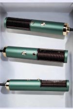 Fön Tarak Saç Düzleştirici Üflemeli Fön Makinesi Sıkı Dişli Taşınabilir - Görsel 5