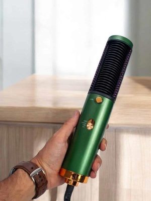 Fön Tarak Saç Düzleştirici Üflemeli Fön Makinesi Sıkı Dişli Taşınabilir