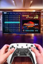 Joystick Çift Kollu Oyun Kolu Retro Oyun Yüksek Çözünürlüklü 3D Game - Görsel 4