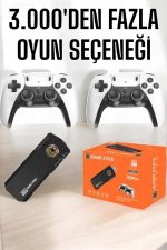 Joystick Çift Kollu Oyun Kolu Retro Oyun Yüksek Çözünürlüklü 3D Game - Görsel 3
