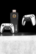 8K Android TV Gme Stick Video Oyun Konsolu Aile Retro 35000 Oyunlu Çift Kollu - Görsel 4